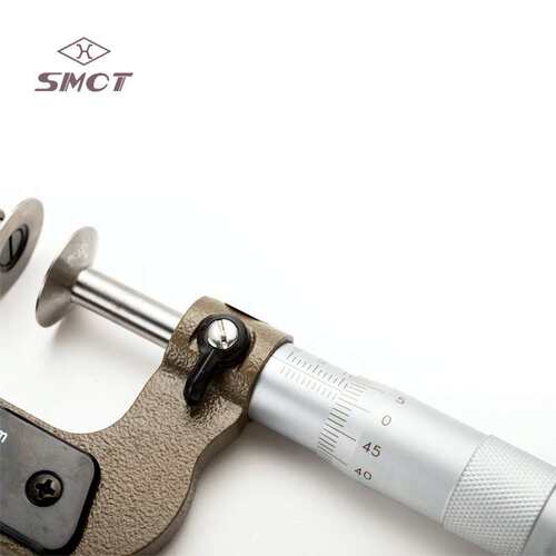 上量齿轮公法线测量千分尺S104-105-101 0-25mm盘型千分卡分厘卡