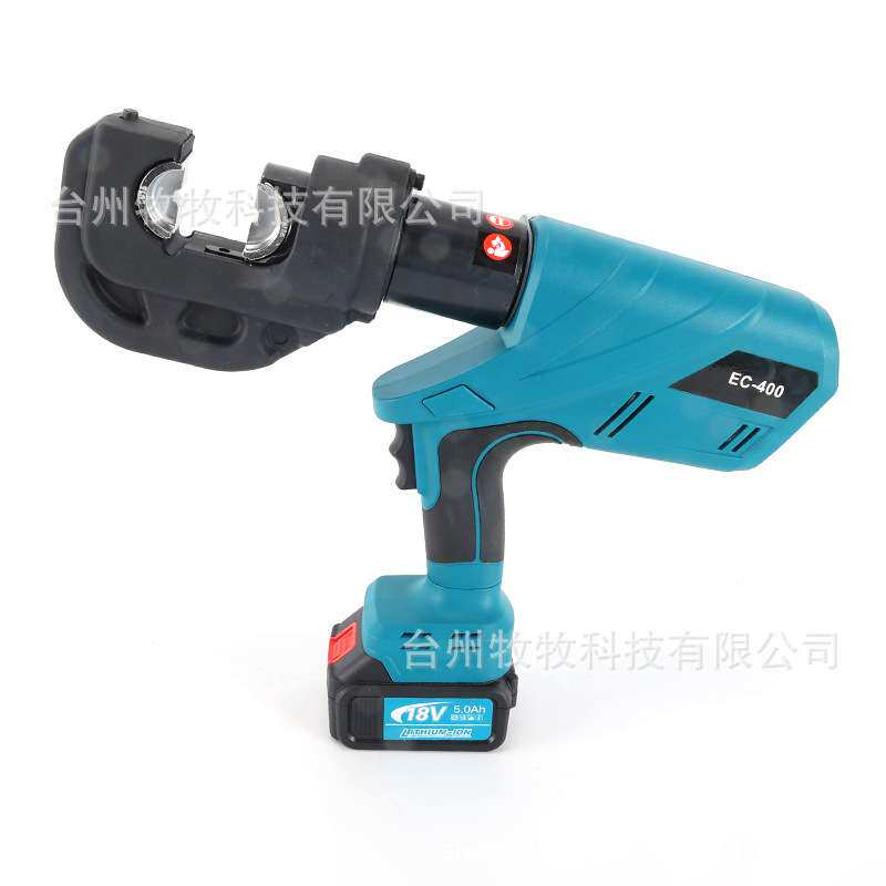 便携充电式锂电液压工具EC-400铜线鼻子快速压线钳电动液压工具钳