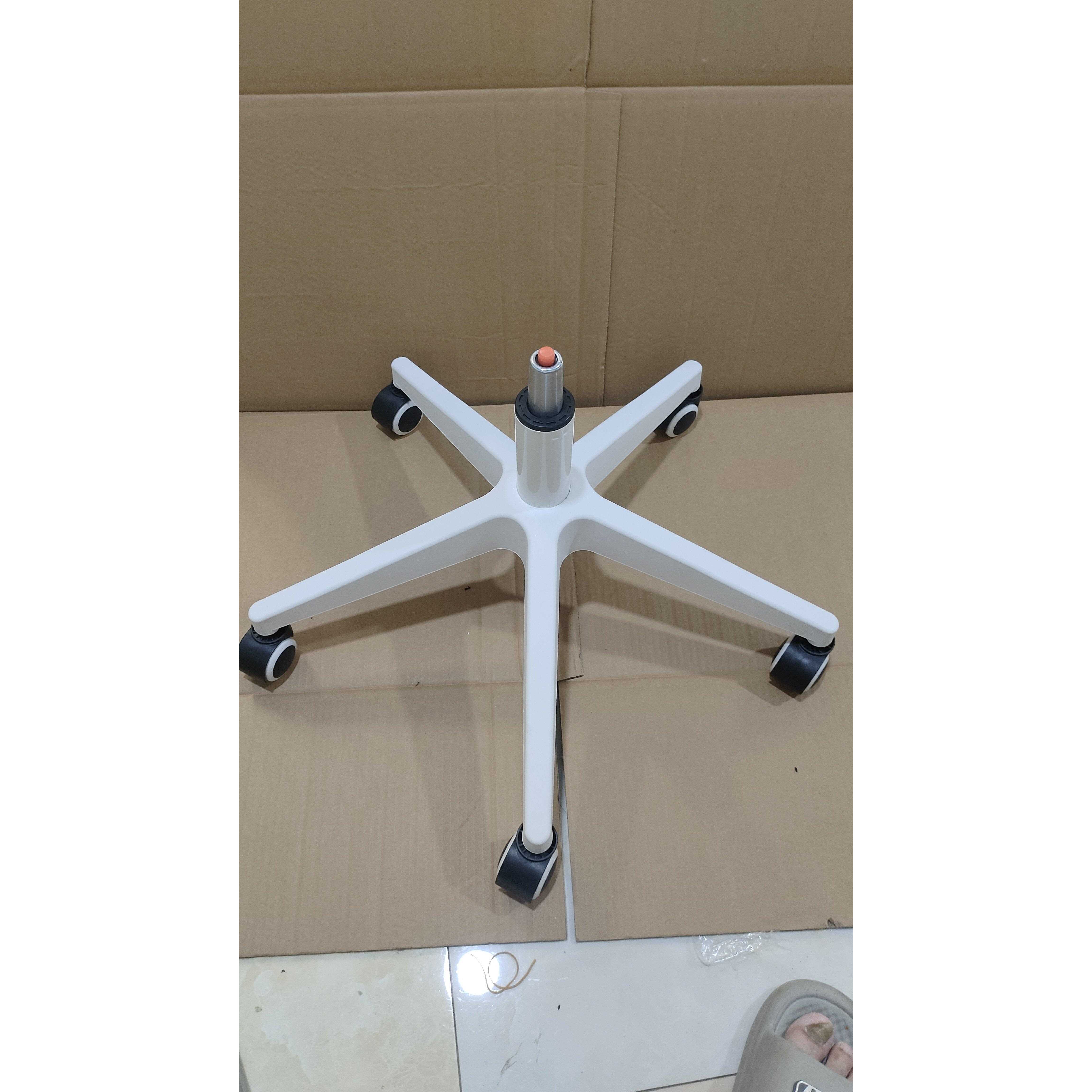 椅子配件转椅底盘尼龙塑料五星脚架电脑椅底座加宽加厚椅子脚