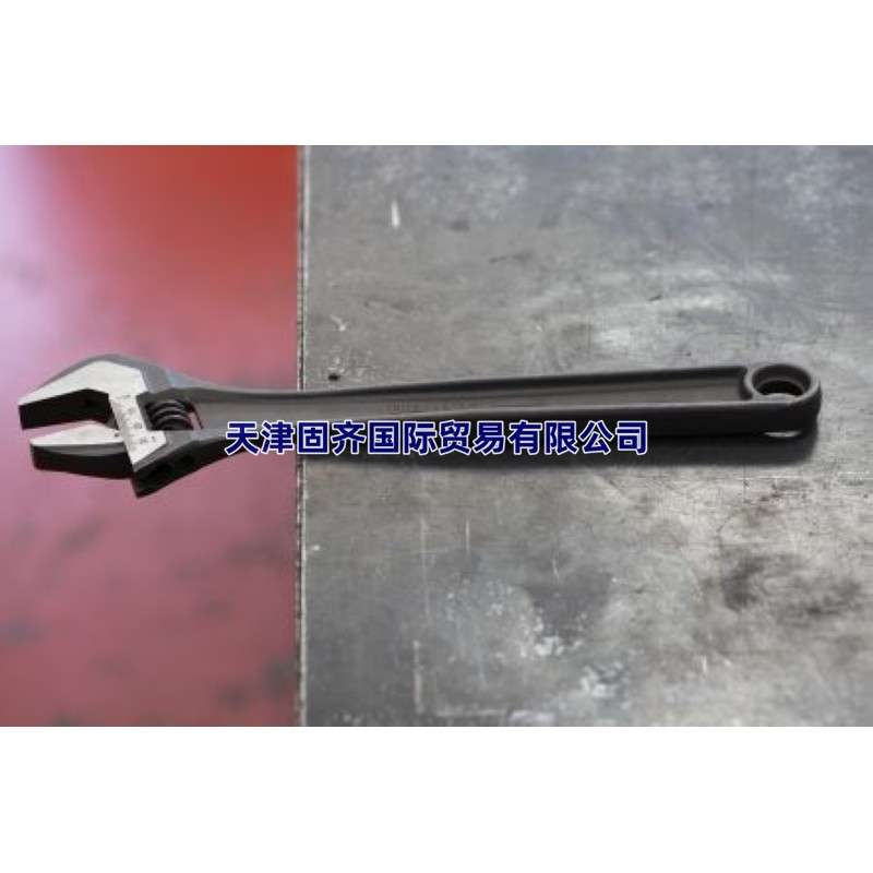 百固8073扳手, 305 mm总长, 34mm钳口, 金属把手, 合金钢