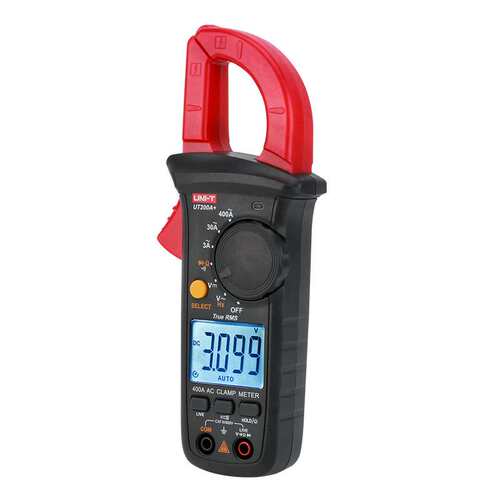 优利德UT200A+数字钳形表交流300A电工电流表钳型电压电阻万用表