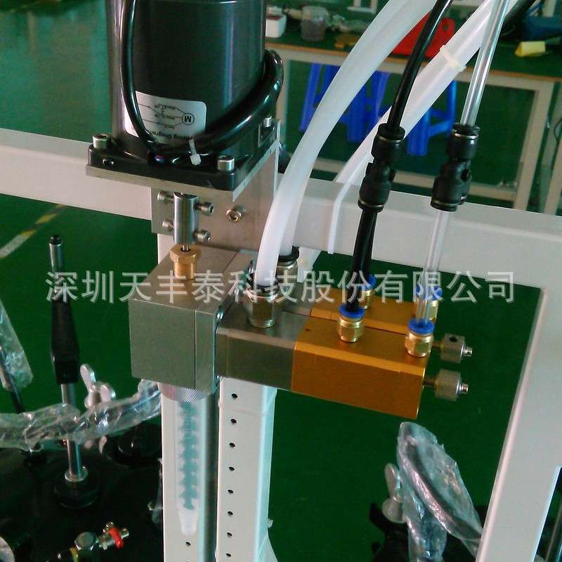 大容量10L-40L压力桶AB双液灌胶机 带动态搅拌功能双气口灌胶机