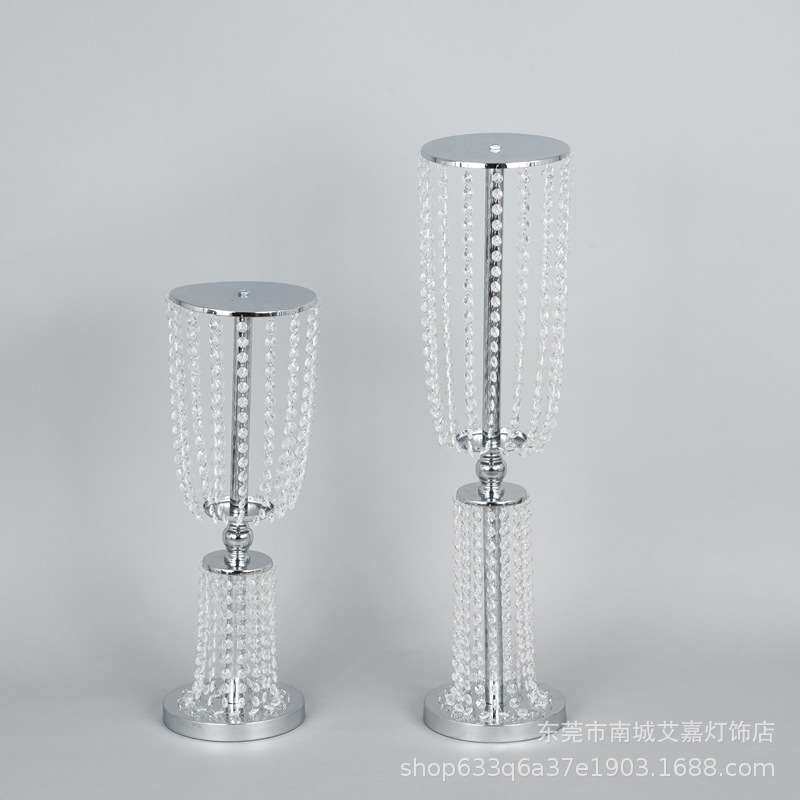 婚庆道具金色扎腰水晶路引铁艺婚礼场地布置装饰用品 蝴蝶结