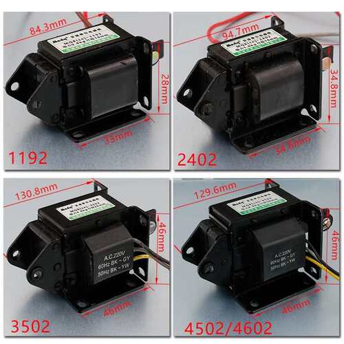 SA-2502交流牵引电磁铁大吸力5N牵引框架式电磁铁冲床推拉式220V