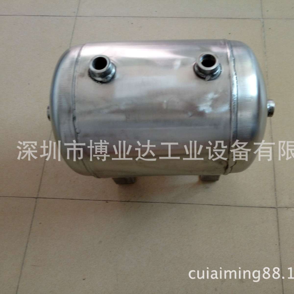 厂家现货供应江苏10L不锈钢储气罐 江门10升银白色不锈钢储气罐