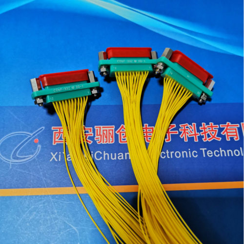 矩形电连接器CDBF-25TCDBF-25Z带线25芯拍前咨询