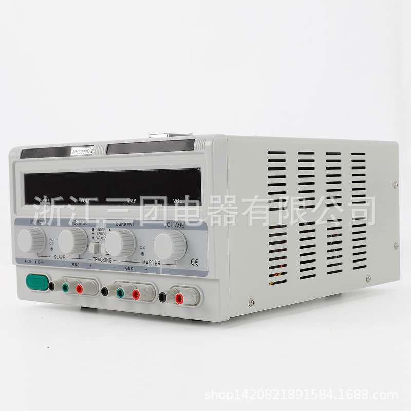 厂家直销 源头厂家 WH30V-30A 高精度双通道直流稳压电源