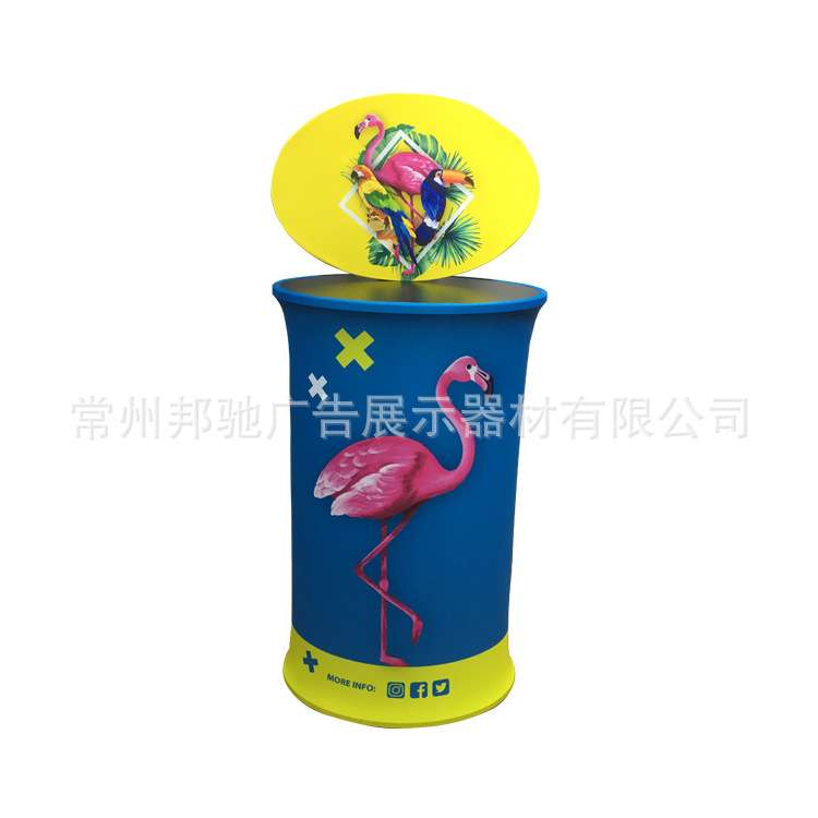 快幕秀促销台广告展示器材户外摆摊移动便携式试吃台常州厂家直供