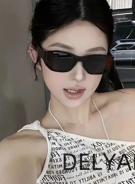 2026新款高级欧美复古墨镜个性曲面防紫外线太阳眼镜
