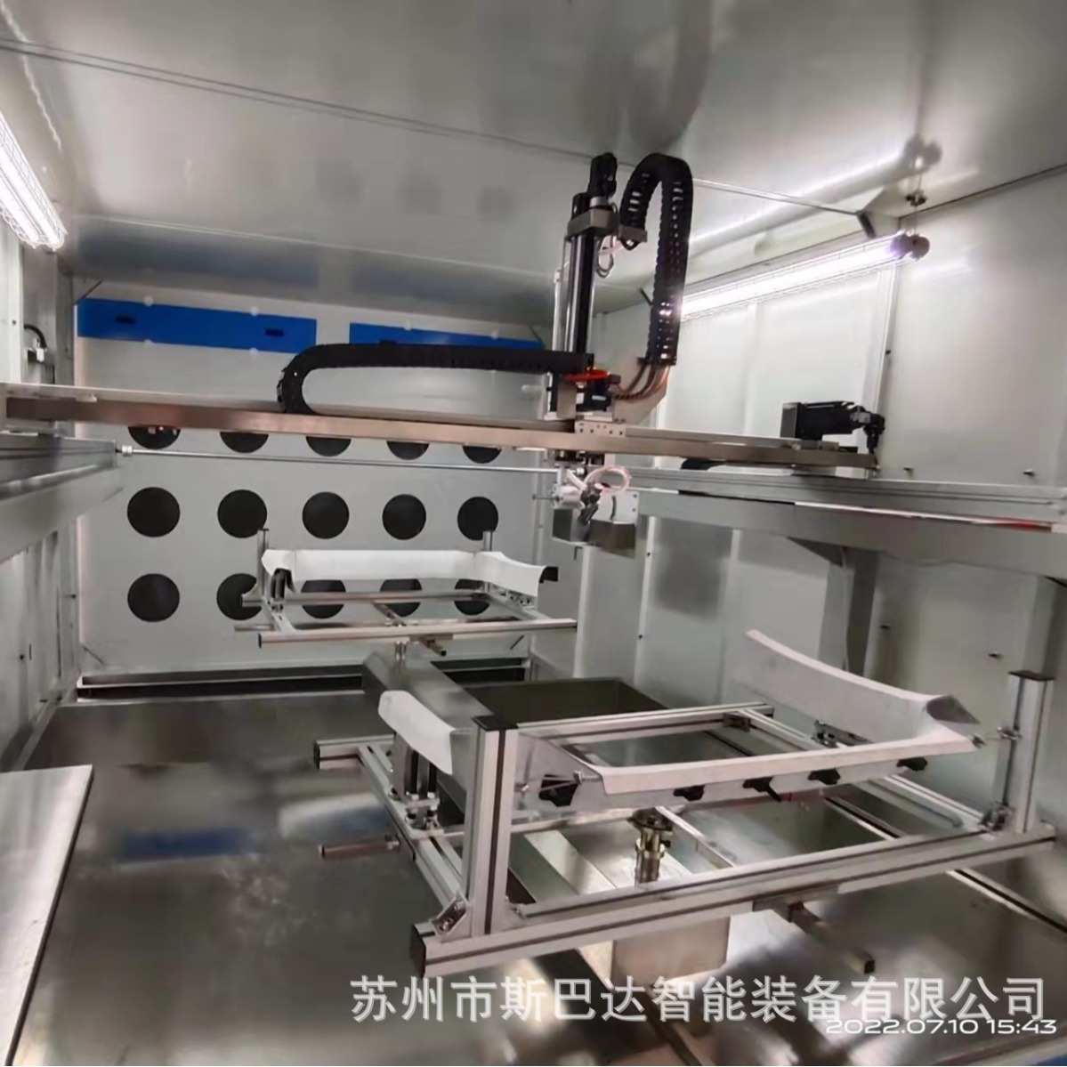 现货喷涂往复机5轴往复喷漆塑胶玻璃木制品喷涂机喷漆线自动设备