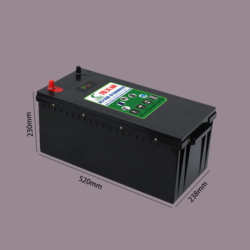 12V24V200AH锂电瓶房车自驾游备用电源观光车储能磷酸铁锂电池