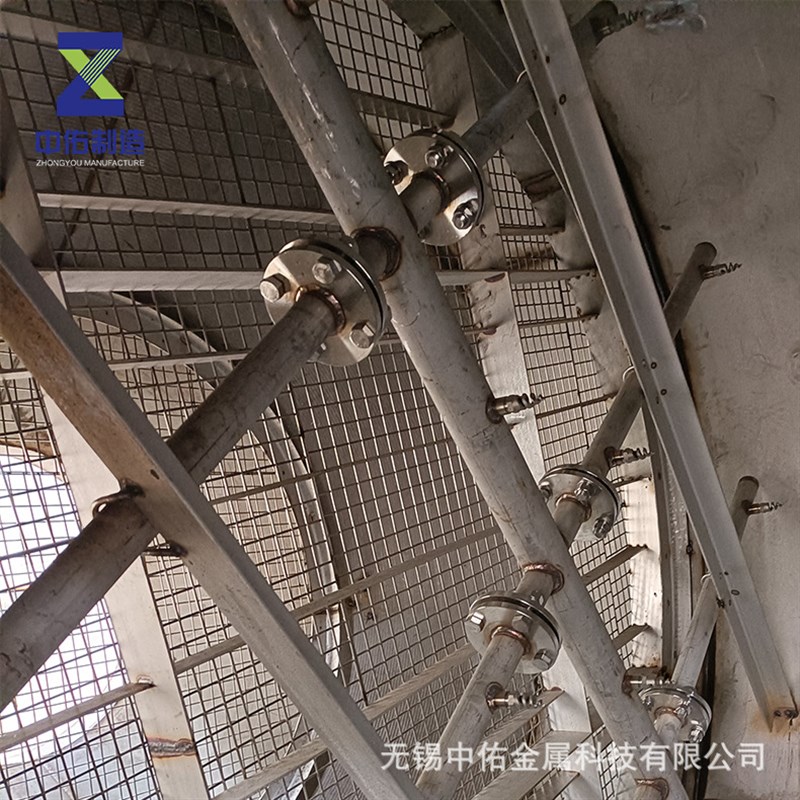 不锈钢喷淋d管脱硫塔直发事故喷淋管2205喷淋管316L喷淋层