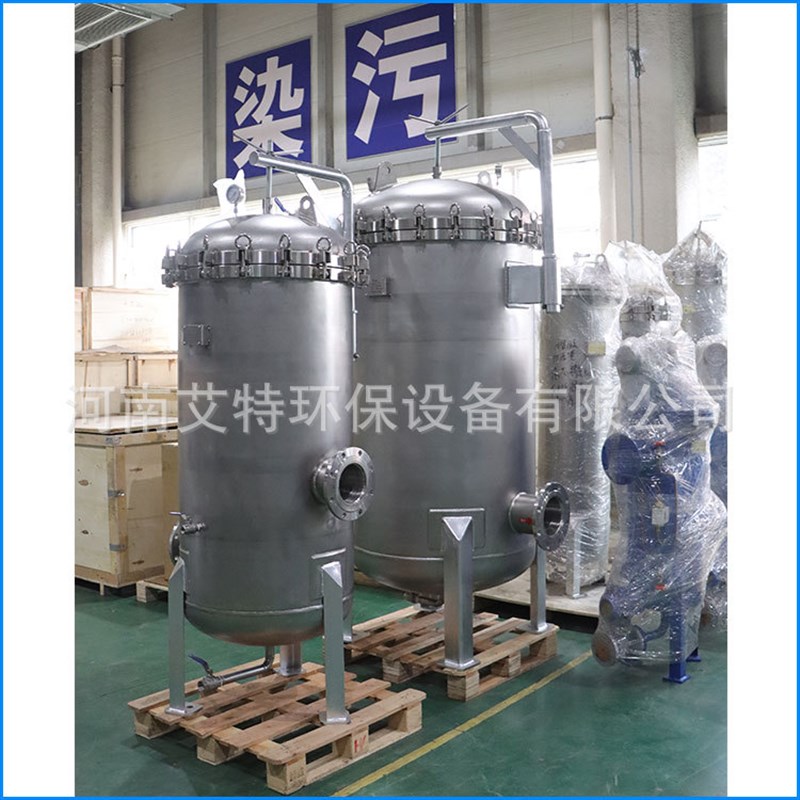 处理量800L/H 快r开型袋式过滤器 安装简易 水液体过滤