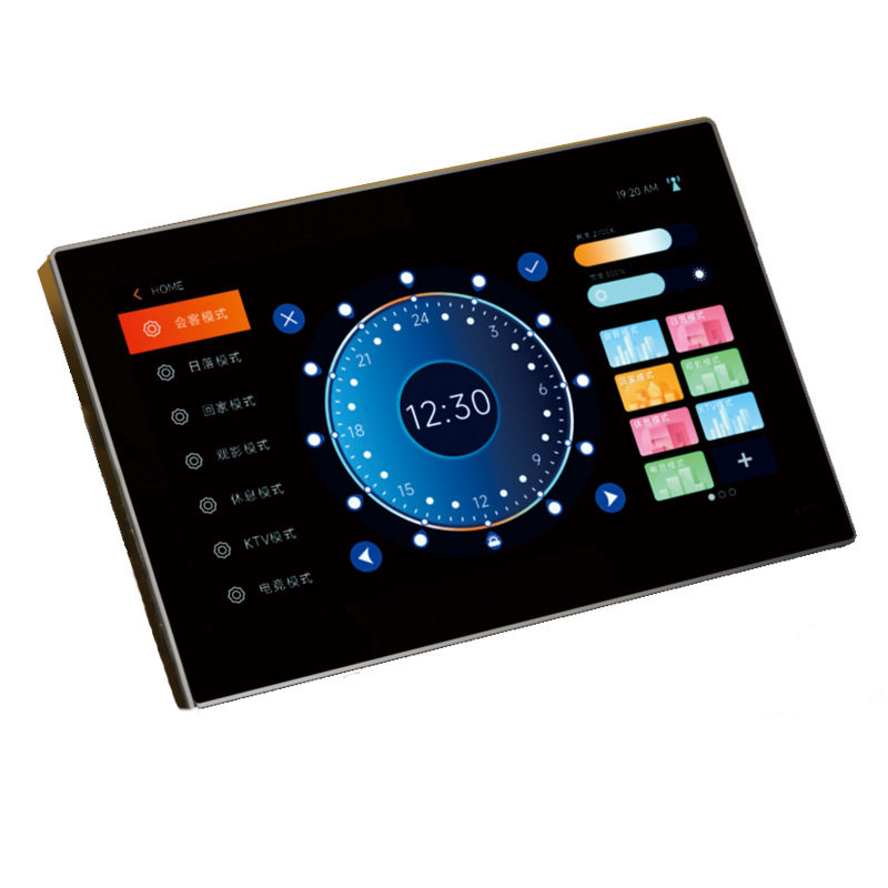 DT8调光调色RGBRGBWRGBCW控制器64*3路Dali主机智能控制面板