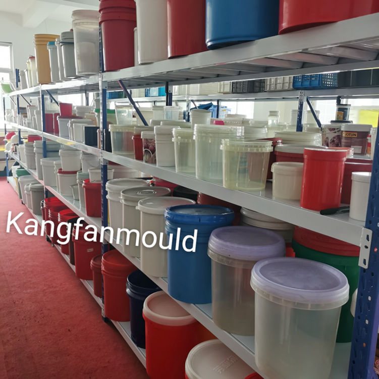 高品质包装桶注塑模具 塑料罐子模具 台州市黄岩塑胶桶模具加工