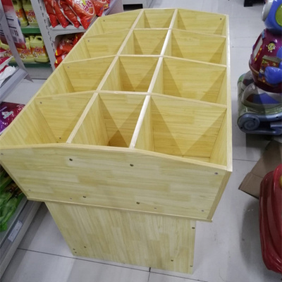 超市五谷杂粮柜散货干架展果零食面包展示柜糖果饼干盖称货架散子