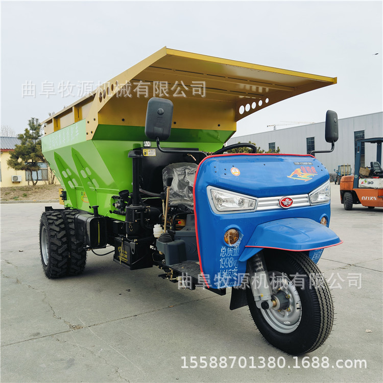 五征五轮干湿两用撒肥撒粪车