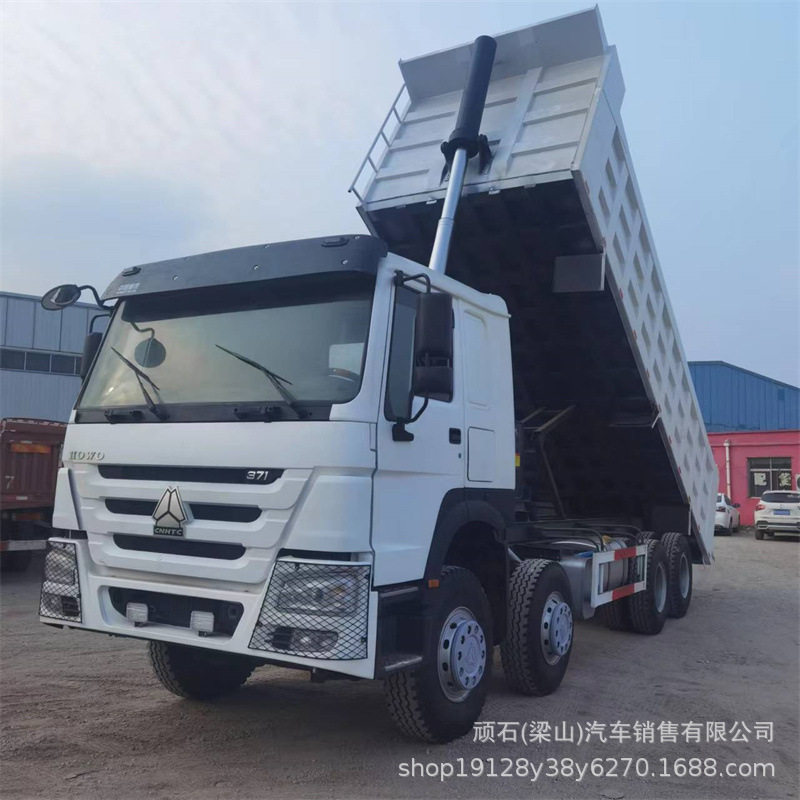 HOWO3718×4自卸车大泵欧二