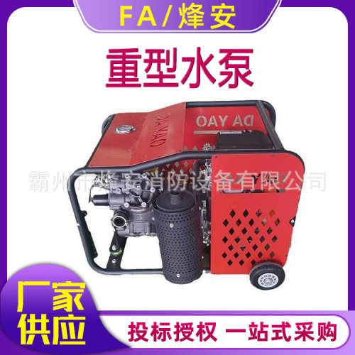 DY-P820重型水泵森林灭火四缸液压柱塞隔膜泵扬程800米