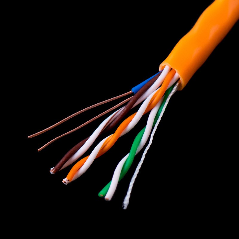 超五类网络线 cat5e Aq45 270米 300米 纯铜网线工程家装监控 现