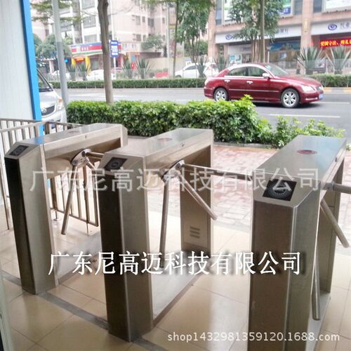 NGM桥式八角三l辊闸 不锈钢门禁三辊闸卡机 工地刷卡转闸