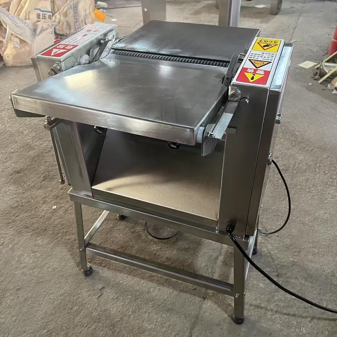 门店用猪肉去皮机 猪肉扒皮机 牛肉开大片机