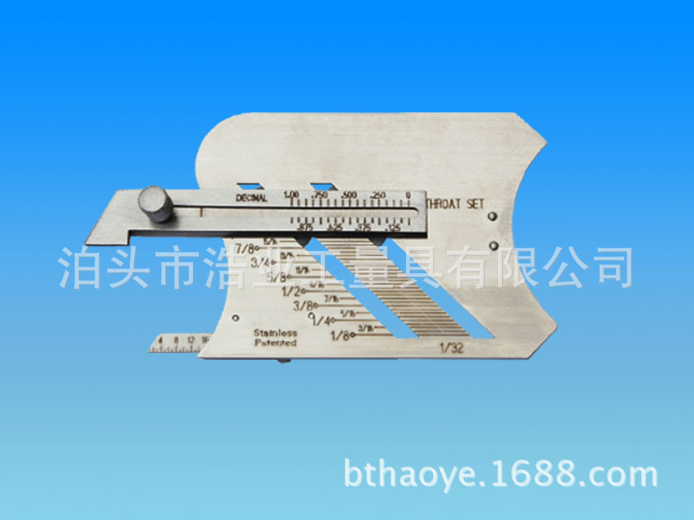 可调式焊规 焊接圆角规 辐板式mg-3焊缝检验尺英制溶解测量测定尺