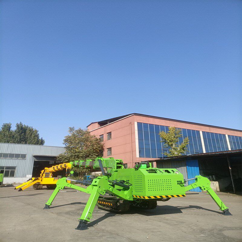 小型履带自走式蜘l蛛吊 液压移动伸缩遥控旋转施工履带式蜘蛛吊车