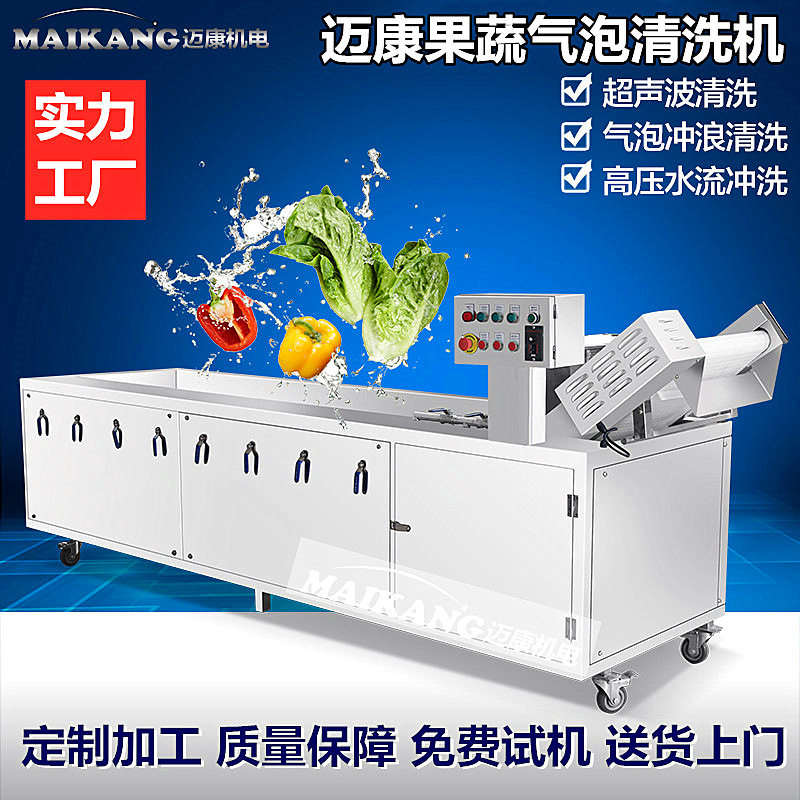 现货销售香瓜石榴清洗机  多功能洗水果设备 水果高压喷淋清洗机