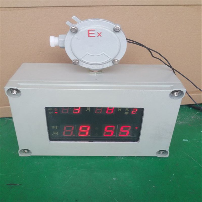 LED防爆数显时钟 数字显示石英H钟 型钟钟夜光钟其他器材