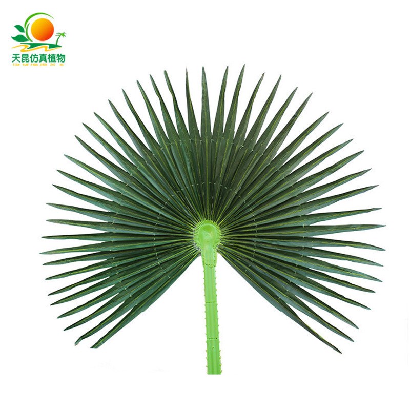 天昆仿真扇葵树大型室内外商场仿真植物造景人造塑胶棕榈树