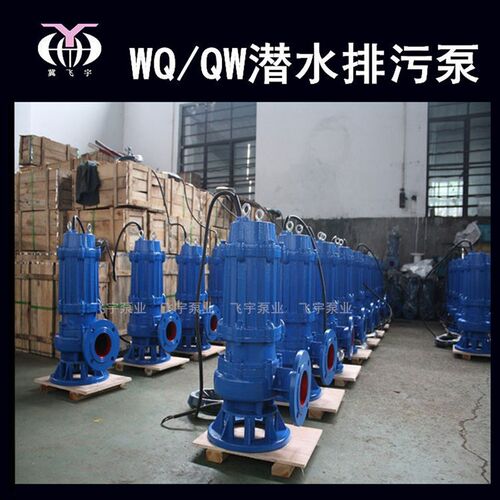 200WQ400-10-22KW潜水电泵排污泵 JQW无堵塞污水污物潜污泵提升泵