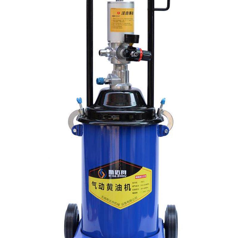 斯达舟SDZ-13L高压气动黄油枪/大头黄油机/35L 45L黄油桶免倒油泵