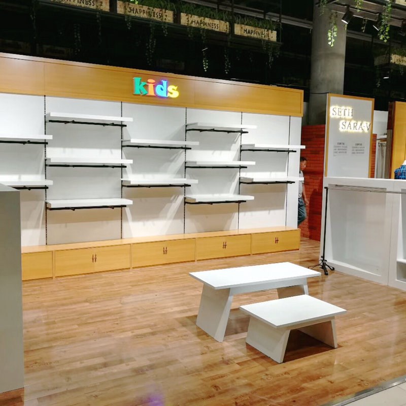 专业定 做商场儿童服装玩具展示柜 烤漆玩具积木展示X柜亮光漆展