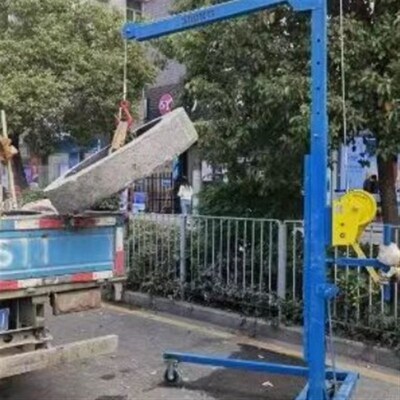 实体300kg手动液压o小吊车  电动液压吊车  车载吊车  随车吊