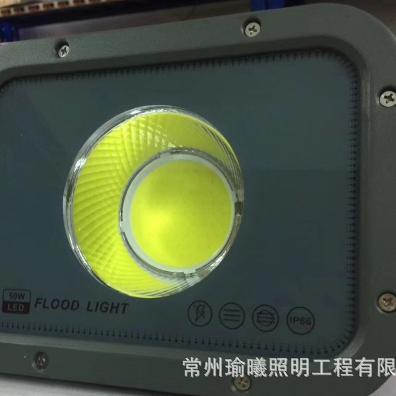 户外LED投光灯工厂q车间照明灯广场建筑工地投光灯200W光灯