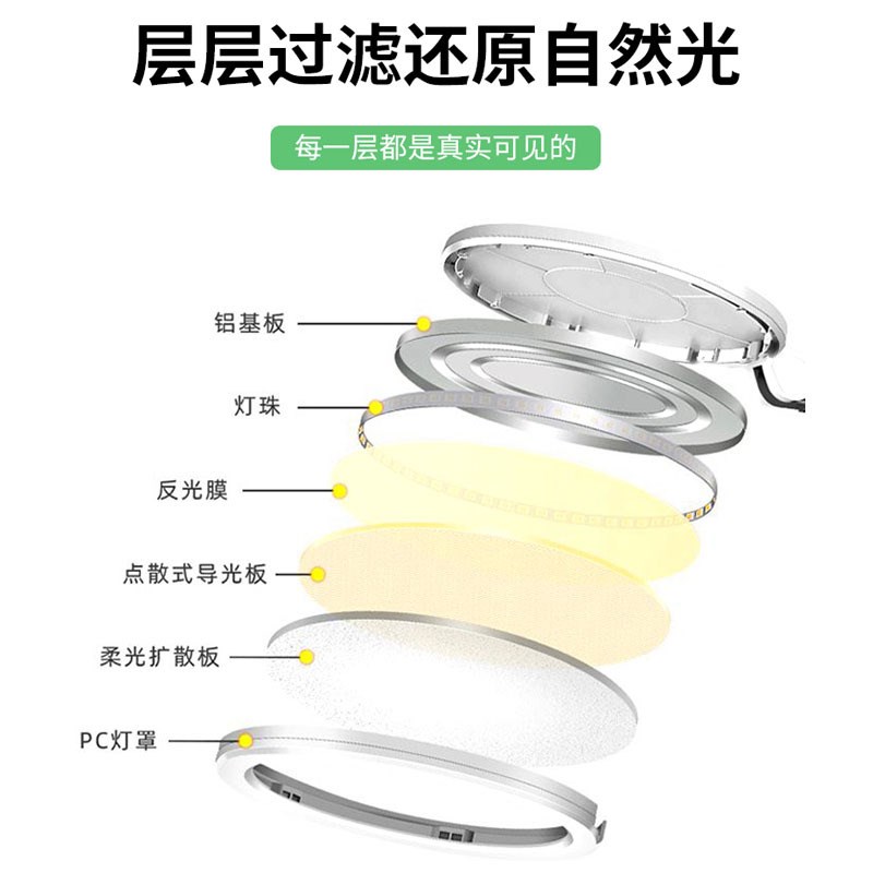 KLT bLED台灯 插电两用现代国AA级宿舍学生学习LED台灯
