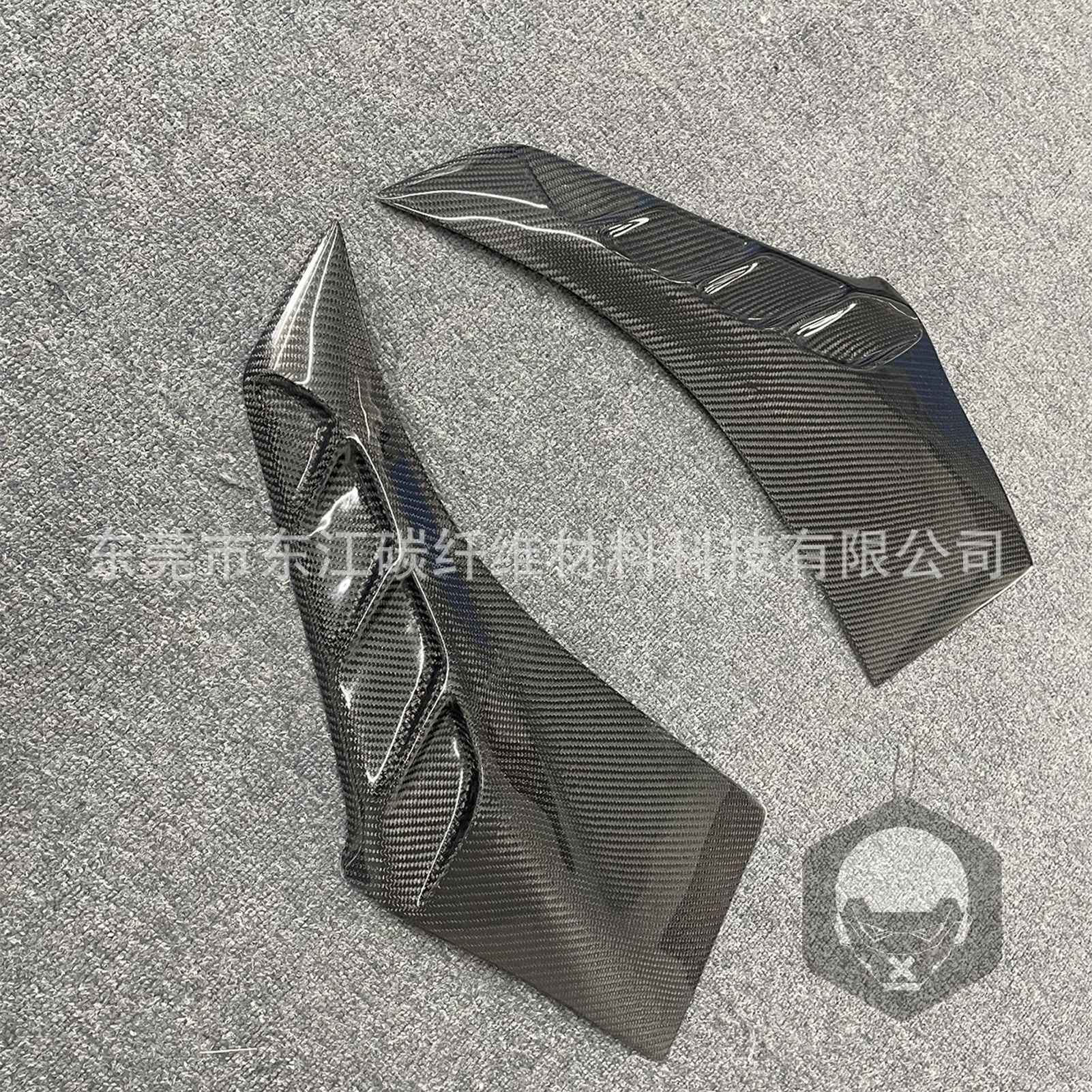 适用于BMW宝马X6G06真碳纤维叶子板侧标扰流贴汽车外饰改装配件