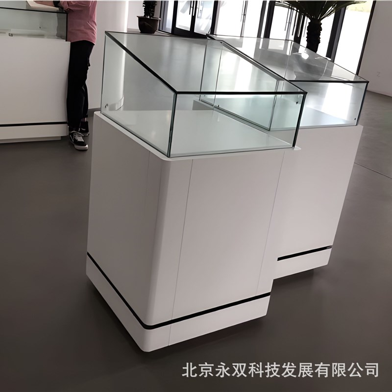 烤漆玻璃展示柜i商品展览柜样品陈列柜工艺品展柜博物馆展厅展示