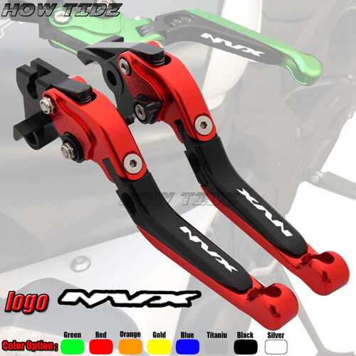 适用 NVX155/Aerox155 2017 2018可调节刹车离合牛角手把拉杆手柄