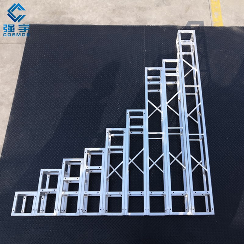 铝合金方管加筋桁架 30*30灯光架背景架 热O镀锌广告桁架活动展架