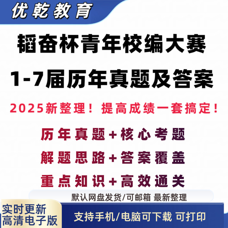 2025青年版第1届到第7届