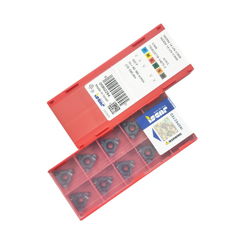 伊斯卡数控工具16ERM14UN IC908数I控刀片通用材质美制车螺纹刀片