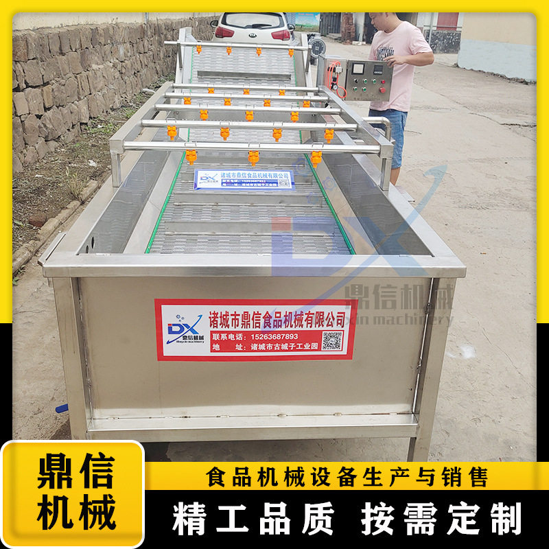 鼎信机械果蔬气泡连续清洗机