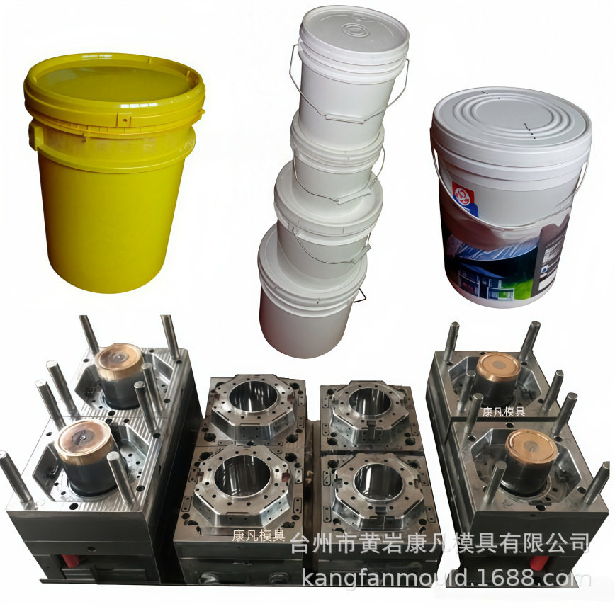 注塑模具足浴桶模具加工PP塑料模具注塑桶模具加工定 制塑料开 模