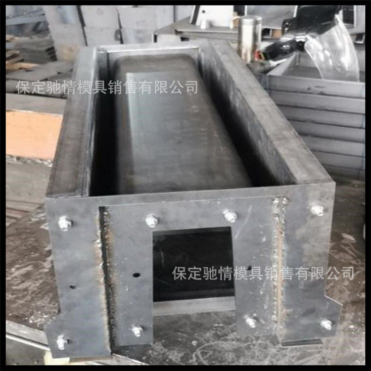 现浇水沟模具灰库钢模板矩形流水槽模具排水沟塑料模板浇筑定型