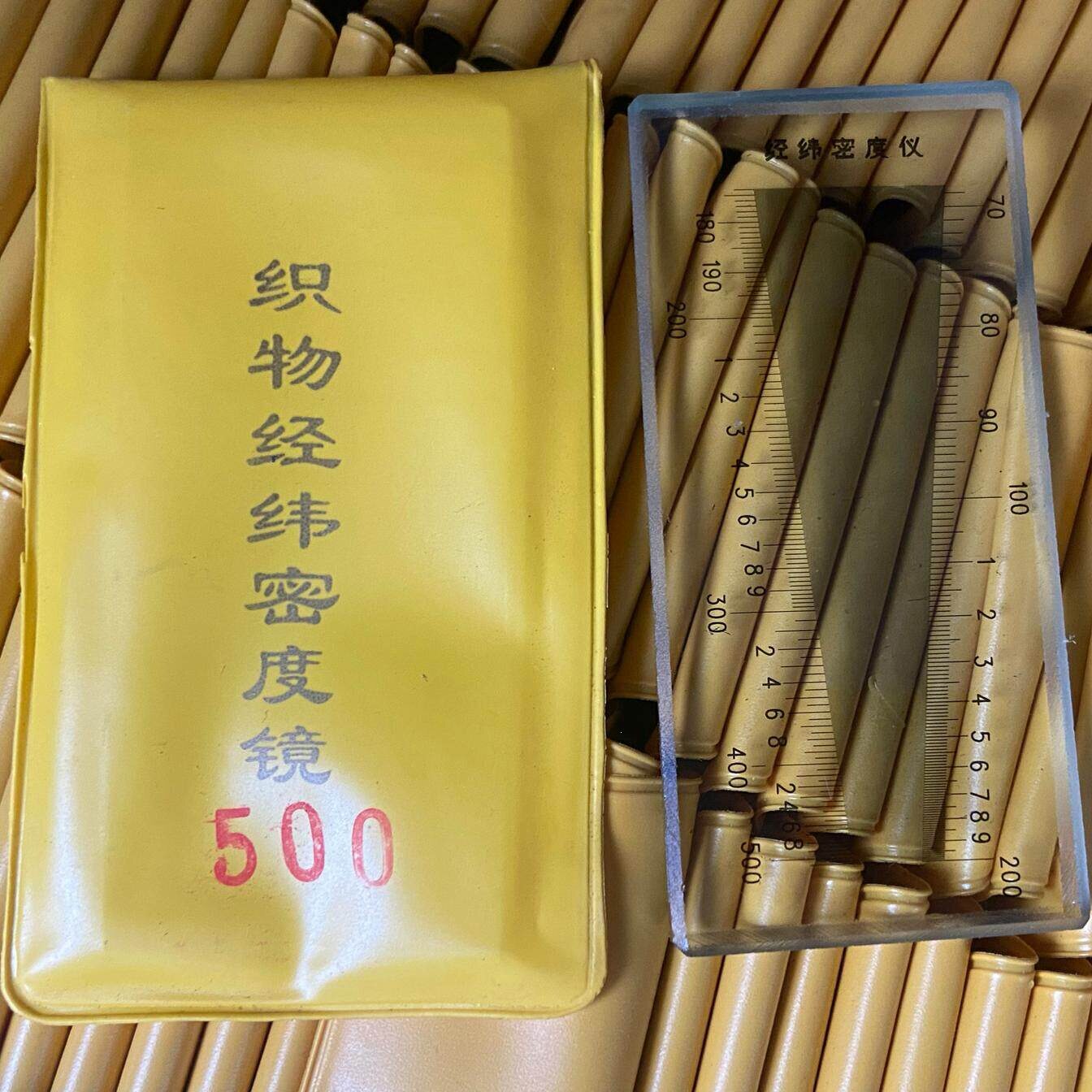 玻璃500目密度镜密度尺密度仪密度镜织物密度镜筛网密度镜