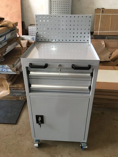 手推工具车移动工具车单门二抽工具车深圳工具车生产厂家