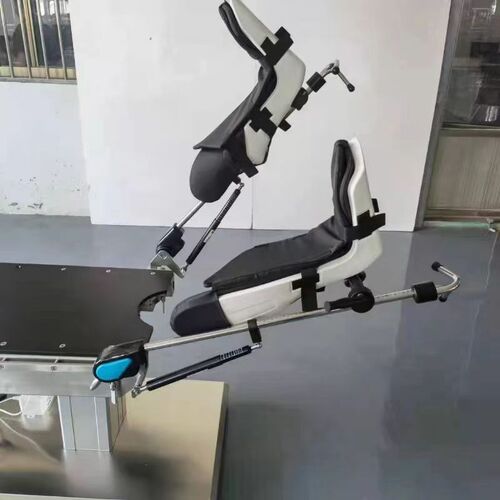 医院用手术床配件附件马镫型腿架气动腿架万向助力腿托截石位腿架