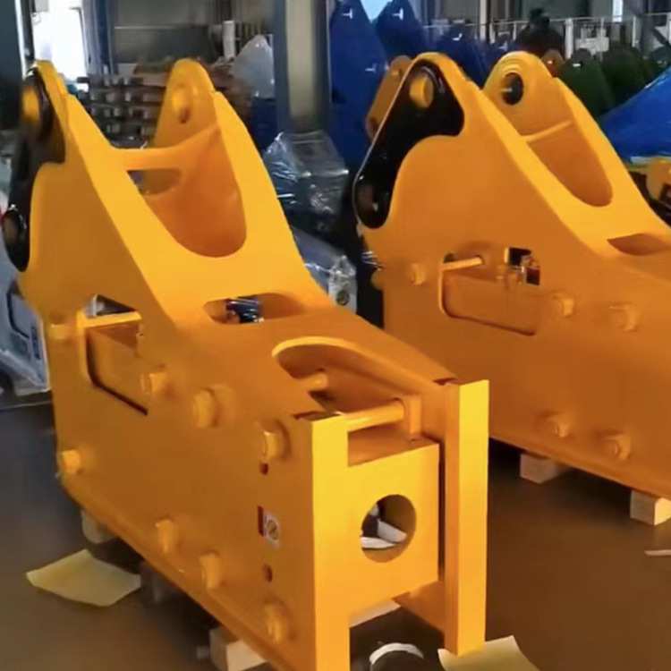 小型挖掘装载机破碎锤三角直角破碎锤水泥路面破碎锤设备